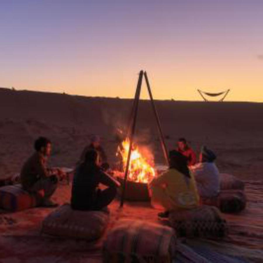Erg Chebbi Camel Trek Camp Hotel Merzouga Exterior foto