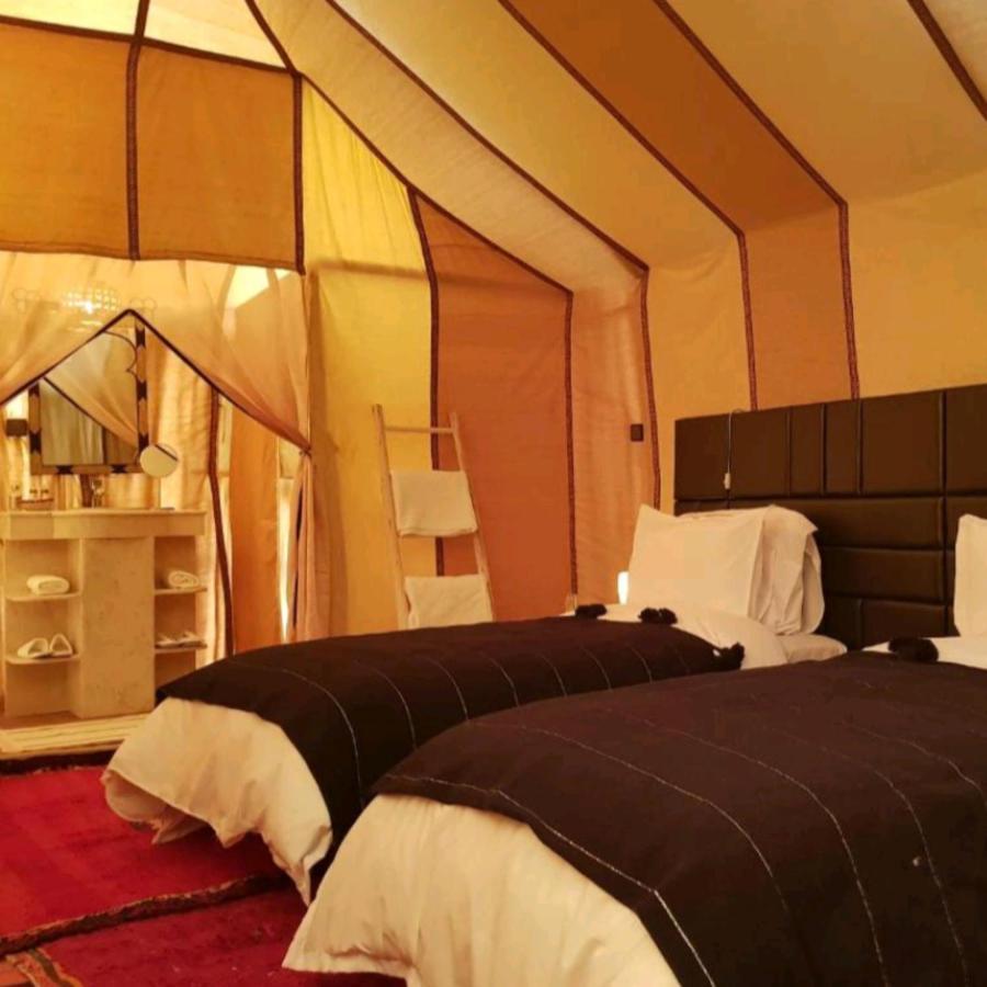Erg Chebbi Camel Trek Camp Hotel Merzouga Exterior foto